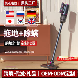 Aspiradora en seco y húmedo Cross Border MH 03 inalámbrica a batería con cepillo para pisos 2 en 1 para uso doméstico y en el automóvil - Product Image 3