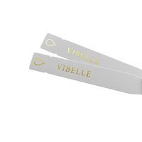 Cartes parfumées absorbantes personnalisées avec logo doré, bandes test de parfum, papier test olfactif, papier d'art, impression sur carton
