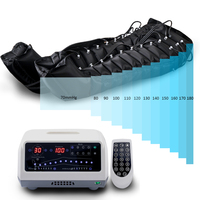 Unité de thérapie par compression d'air certifiée CE, couvrant entièrement le bas du corps, avec pantalon de compression pour la thérapie de drainage lymphatique