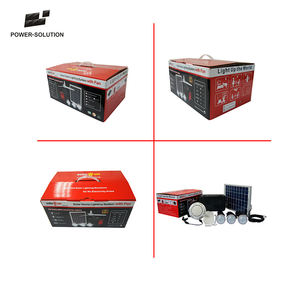 Kit de Panel de iluminación con Usb para el hogar, sistema de luz Solar Led con rejilla, 12V, <span class=keywords><strong>5</strong></span> <span class=keywords><strong>en</strong></span> 1, cargador de teléfono - Product Image 6