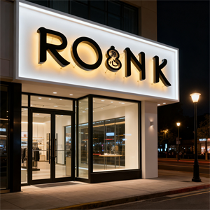 Lettres LED rétroéclairées personnalisées pour logo de marque Lettres 3D lumineuses de qualité supérieure pour entreprises hôpitaux écologiques étanches - Product Image 1