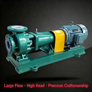 Bomba Centrífuga de Agua Dulce de Alta Presión Horizontal IHF, Anticorrosiva, Especial <span class=keywords><strong>para</strong></span> Plantas de Fertilizantes - Product Image 2