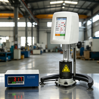 Viscosímetro Rotacional Brookfield de Alta Temperatura con Pantalla Táctil Digital, Estándar ASTM 300 ° Viscosímetro Rotatorio con Calentamiento por C