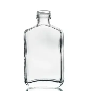 ショットウォッカウイスキーブランデージンラムクラシックリキュールスピリッツ透明ガラス瓶100ml