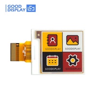 Goodisplay GDEY0154F51 Módulo de Pantalla de Papel Electrónico de 1.54 Pulgadas, Cuatro Colores, 152152, Negro, Blanco, Rojo, Amarillo, Pantalla de Tinta Electrónica SPI, Ultra Bajo Consumo