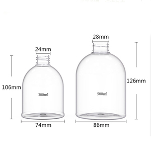 300ml 500ml bouteille de pompe vide en PET plastique pour désinfectant pour <span class=keywords><strong>les</strong></span> mains - Product Image 3