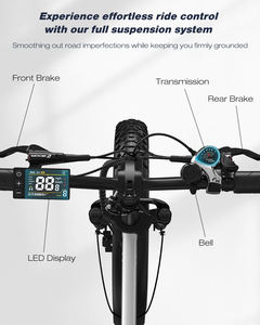Bicicleta Eléctrica Plegable KOOLUX X11 48V 250W para la UE, 500W para la UE, con Marco de Aleación de Aluminio, Batería de Litio, Neumáticos Anchos, para Adultos, Disponible en Almacén de la UE - Product Image 4