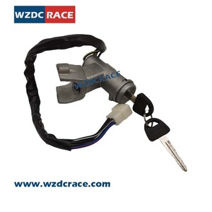WZDC RACE สวิตช์ล็อคพวงมาลัย 96618638 37100A85821-000 อลูมิเนียมอัลลอยด์พร้อมกุญแจ 2 ดอก - Product Image 3