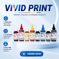 Solvant écologique italien pour sublimation d'encre pour imprimantes numériques jet d'encre à colorant soluble dans l'eau pour l'impression par transfert