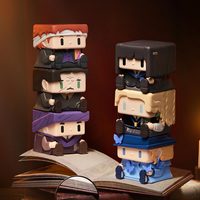 Vente en gros de figurines d'action en PVC authentiques Popmart Harry CUBE 3 Potter Series, jouets tendance, cadeau, lot de 9 figurines mystères 1/72