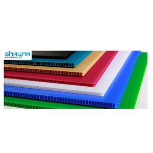 Hoja colorida de calidad de exportación, hoja de plástico corrugado de 2mm a 12mm, hojas corrugadas Pp - Product Image 4