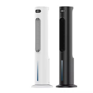 Climatiseur sur pied électrique avec purificateur d'air, télécommande, ventilateur tour chaud/froid, économie d'énergie, faible bruit, ventilateur sans pales - Product Image 2