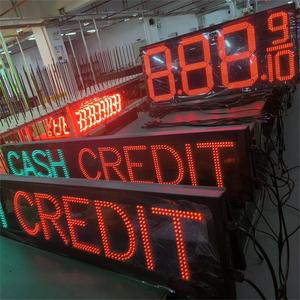 Nhà máy trực tiếp xăng hiển thị không thấm nước 7 đoạn giá dầu dấu hiệu của trạm LED kỹ thuật số giá gas borad - Product Image 5