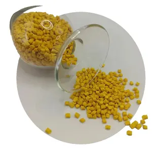 Le mélange maître de couleur jaune peut être utilisé pour fabriquer des boîtes de rangement en plastique