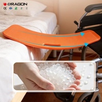 Planche de transfert incurvée en ABS Dragon Professional, capacité 150 kg, pour fauteuil roulant, lit, aide à la mobilité et glissière pour soins aux personnes âgées