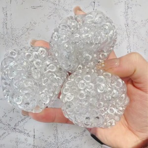 Handmade Crystal <b>Squeeze</b> <b>Ball</b> Kids' Noise <b>Ball</b> Toys Fidget Squishy Relieving Noisy <b>Ball</b> for Age 5-7 Years Gift Idea - Product Image 2