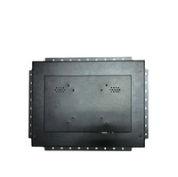 17 inci 1280X1024 TFT layar LCD 1000cd/m2 VGA Input portabel Laptop PC Monitor dengan layar persegi tertanam