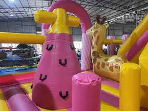 Castillo Inflable Comercial Más Vendido con Tobogán para <span class=keywords><strong>Fiestas</strong></span> <span class=keywords><strong>Infantiles</strong></span> o Entretenimiento en Parques - Product Image 5