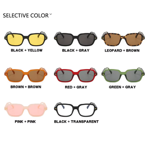Women's Classic Sunglasses Fashion Retro Box Sunglasses Outdoor Versatile <b>Sunscreen</b> - Product Image 4
