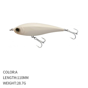 Señuelo de <span class=keywords><strong>Pesca</strong></span> Artificial Flotante 3D Inshore de 11 cm y 28,7 g, Material ABS, para <span class=keywords><strong>Pesca</strong></span> de Lubina en Ríos, Lagos, Arroyos, Océanos y Embarcaciones - Product Image 4