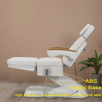 Table de massage électrique 3 ou 4 moteurs pour salon de beauté, spa médical, esthétique et tatouage