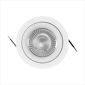 Luz LED empotrada en el techo con carcasa de aluminio de tamaño pequeño, alta luminosidad 95 CRI, downlight LED delgado para uso en interiores, hoteles y hogares. - Product Image 1
