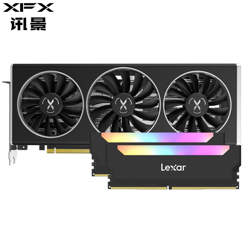 XFX Telephoto RX 6700xt 12GB Snow Wolf Graphics Card - Cheapest Option