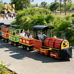 Train électrique sans rails Nova Rides à 24 places pour les parcs <span class=keywords><strong>d</strong></span>'attractions touristiques, train sans rails de grande envergure pour les excursions touristiques - Product Image 4