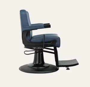 Fauteuil de Salon de Coiffure Rétro K en Gros, Réglable en Hauteur, Rotation à 360 Degrés, en Acier Inoxydable, Étanche, en Cuir PU, pour Salons de Beauté - Product Image 6