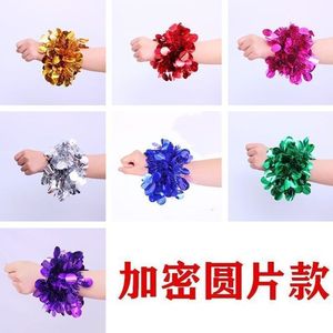 กำไลข้อมือประดับเลื่อมลายเปปไทด์สำหรับเด็ก สีสันสดใส เหมาะสำหรับงานปาร์ตี้ พิธีเปิดงาน เครื่องประดับ 1 แพ็ค 5 แพ็ค 10 แพ็ค 20 แพ็ค 30 แพ็ค - Product Image 5