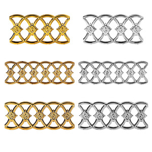 Cancello Decorativo Moderno in Acciaio Inox 304 <span class=keywords><strong>Mai</strong></span> Huan, Durevole, a Doppia Faccia, con Fiori Goffrati e Connettori Forati - Product Image 1