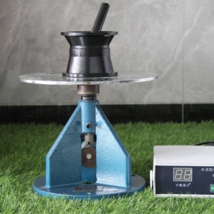 Chất lượng cao kỹ thuật số xi măng vữa dòng chảy Bảng bộ máy hướng dẫn sử dụng thép công cụ để thử nghiệm tính lưu động điện tử hiển thị điện 1 năm - Product Image 4