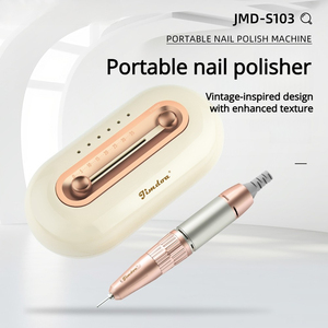 เครื่องเจียรเล็บพกพา 35000 รอบต่อนาที รับทำโลโก้ตามสั่ง OEM ODM เครื่องเจียรไฟฟ้าสำหรับร้านทำเล็บ ขายส่ง - Product Image 1