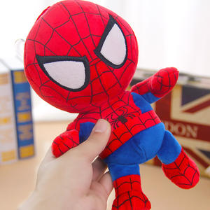 Fabricante al por mayor figuras de felpa realistas de Los Vengadores Spider-Man para muñecas Capitán América Superman juguete de alta calidad - Product Image 3