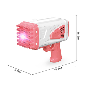 Máquina Eléctrica de burbujas de 36 agujeros, juguete de pistola para hacer burbujas - Product Image 5