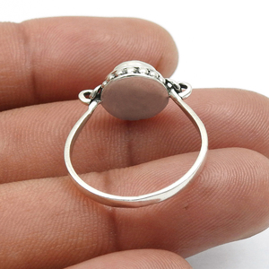 Joyería personalizada de Plata de Ley 925, anillos de piedras preciosas de labradorita Natural 100%, joyería bohemia de diseñador hecha a mano - Product Image 4