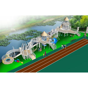 Équipement de terrain de jeu OEM, terrain de jeu extérieur pour enfants, <span class=keywords><strong>grandes</strong></span> diapositives à vendre - Product Image 4