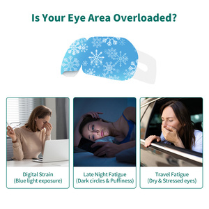 Masque pour les yeux en hydrogel rafraîchissant avec logo personnalisé OEM, Pro-Xylane, Ergothioneine, Ectoïne, 3 en 1, <span class=keywords><strong>anti</strong></span>-gonflement, <span class=keywords><strong>anti</strong></span>-cernes, patchs pour les yeux - Product Image 5