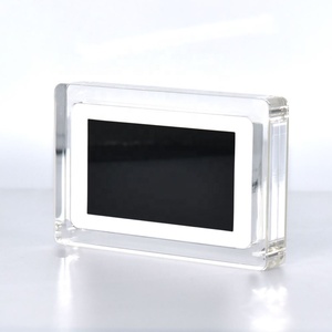 Wholesale Acrylic Video Player Digital Photo Frame Digital Art Acrylic Picture Frame Lcd 7 Inch OEM 7'' Digital Scree A4 Size - Product Image 4