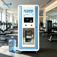 Distributeur d'eau entièrement automatique avec fonction de purification et options de paiement multiples pour salle de sport