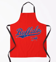 Nouvel Tablier Buffalo Mafia Bleu – Cadeau pour Fans de Football Américain et de Rugby – Fierté de Philadelphie et de Buffalo – Articles de Cuisine Personnalisables avec Logo, Texte et Motif