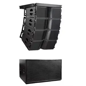 Kkkara208 Dual 8 Inch Active Line Array Speakers Buiten Luidsprekers Audio Systeem Sound Stage Speaker Pa Systeem