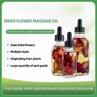 Minyak Mawar Melati Lavender Chamomile Neroli Minyak Rosemary Minyak Bunga Kering Minyak Esensial Tanaman Minyak Pijat Tubuh Perawatan Kulit