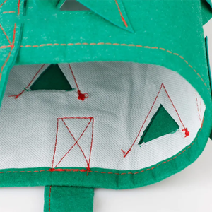 Bolsas de cultivo de fresas de tela no tejida verde y roja, maceta colgante para jardinería, turba, suplementos de Coco - Product Image 4