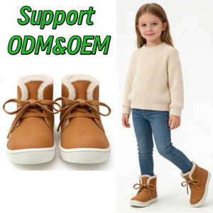 Bottes de travail d'hiver légères personnalisées avec logo 2026, antidérapantes, à tige haute, pour la randonnée et le trekking, chaussures pieds nus - Product Image 2