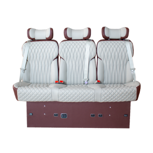 Sièges banquette polyvalents en cuir PU de luxe pour 3 personnes, lits pliants confortables pour camping-car, <span class=keywords><strong>caravane</strong></span>, motorhome, sièges de voiture modifiés - Product Image 5