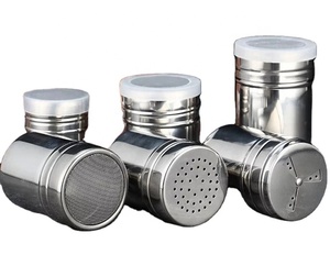 Wholesale Stainless Steel Seasoning <b>Bottle</b> Spice Seasoning <b>Shaker</b> Multi-purpose Spice Pepper Seasoning Can Coxeer - Product Image 3