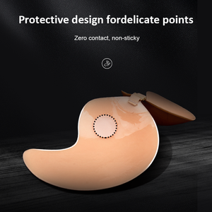 Fabricante PUMEI, venta al por mayor, cepillo de <span class=keywords><strong>mango</strong></span>, pegamento, parche para el pecho, comodidad, protección de intersección, <span class=keywords><strong>ropa</strong></span> <span class=keywords><strong>interior</strong></span> reutilizable para mujer, forro de sujetador - Product Image 5