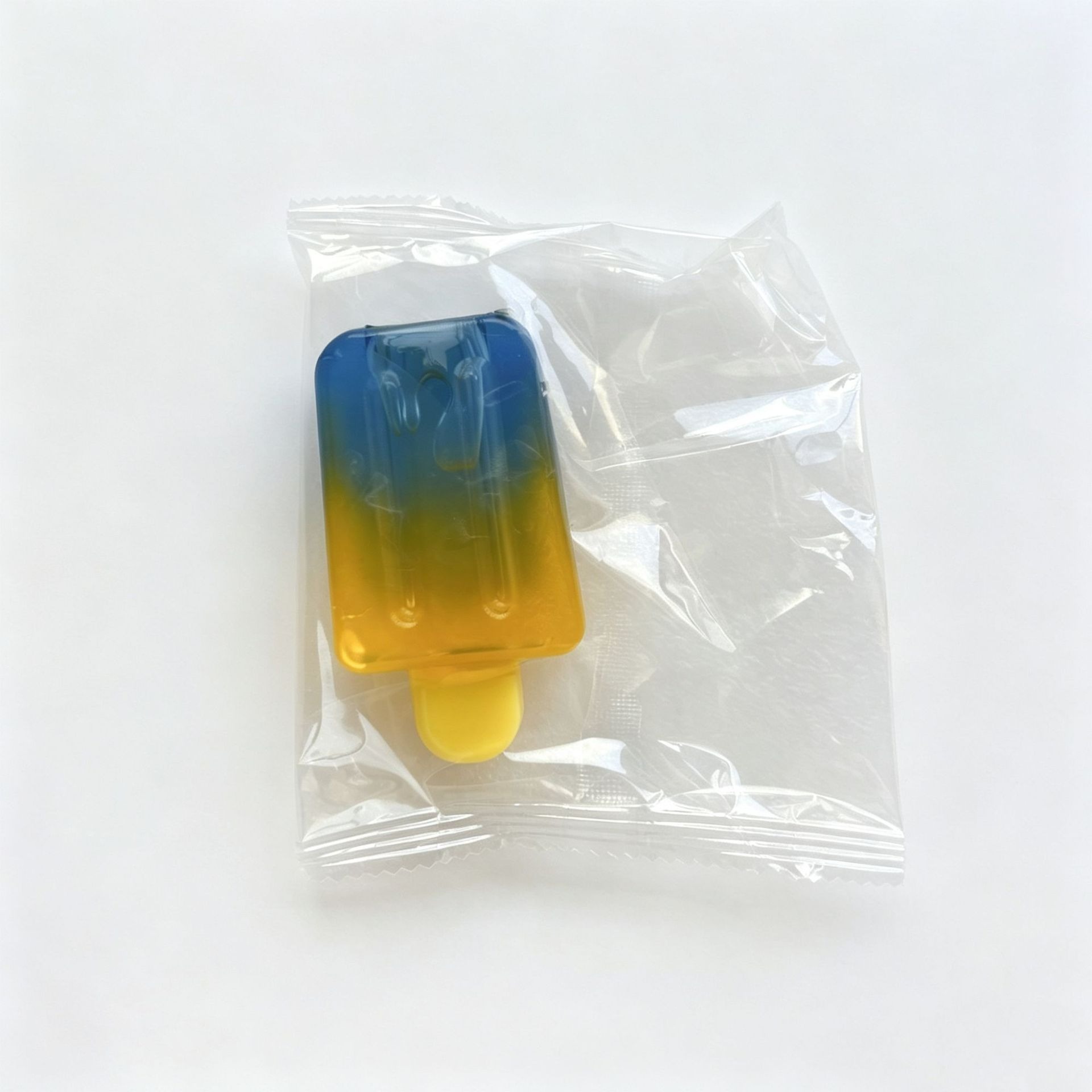 Emballage OPP * jaune bleu