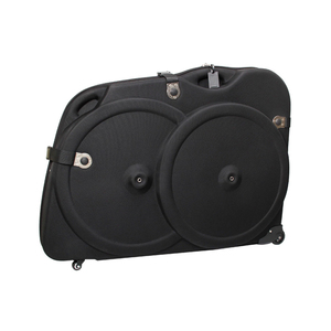 Saco personalizado de quadro de bicicleta de viagem, caixa dura com rodas de eva preta da estrada - Product Image 1